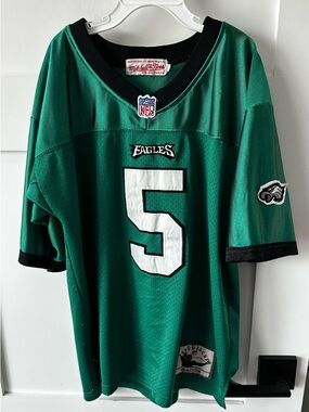 Vtg Donovan Mcnabb Mitchell and ness  Philadelphia Eagles Jersey Youth Xl Read